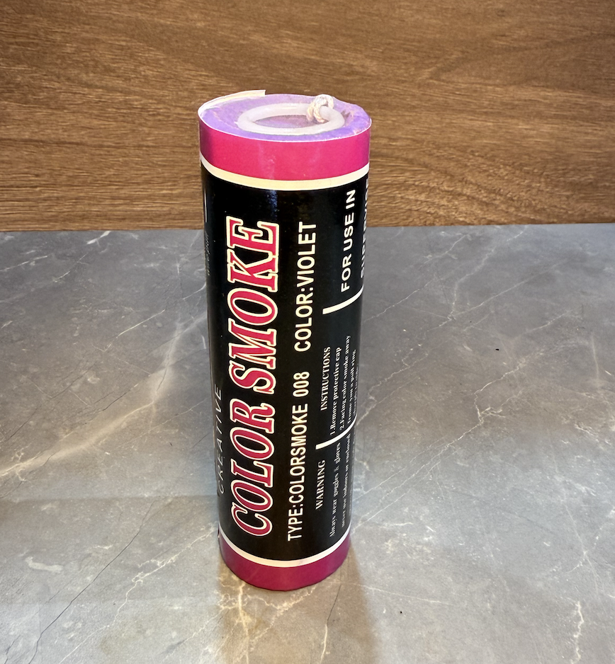 дым фиолетовый